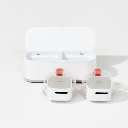 imani i2 Plus Breast Pump (One Pair) + Dual Charging Dock